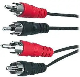 Kabllo audio PremiumCord RCA 2x2, 5m, i zi