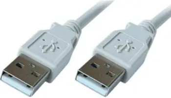 Kabllo USB PremiumCord USB 2.0 A-A M/M, 2m, gri