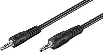Kabllo audio PremiumCord kjackmm3, Jack 3.5mm në Jack 3.5mm, 3m, e zezë
