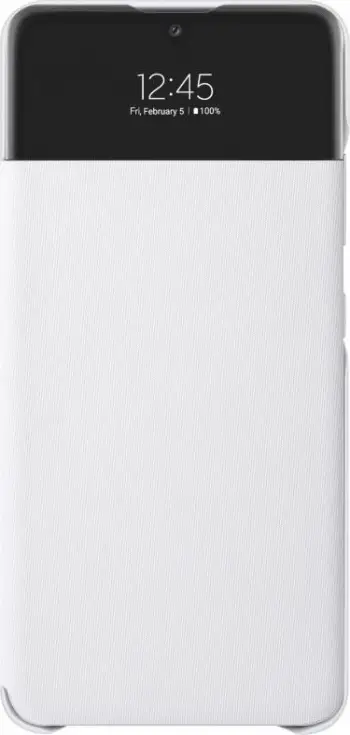 Mbrojtëse Samsung Smart S View për Galaxy A32 4G, e bardhë