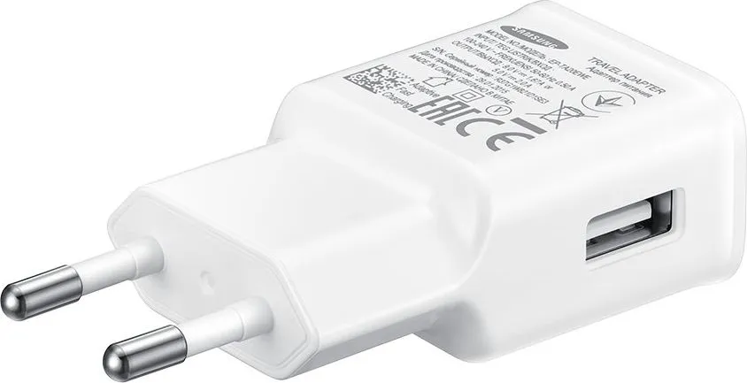 Karikues Samsung EP-TA20EWENGEU, 15W, USB-A, i bardhë - 1