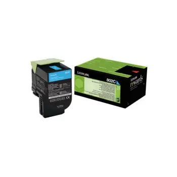 Toneri Lexmark 80C20C0, cyan, origjinal