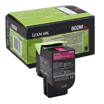Toneri Lexmark 80C20M0, magenta, origjinal