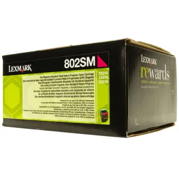 Toner Lexmark 80C2SM0, magenta, origjinal