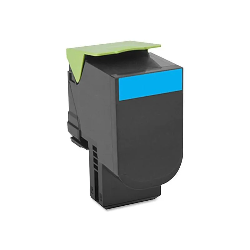 Toneri Lexmark 80C2XCE, cyan, origjinal - 1