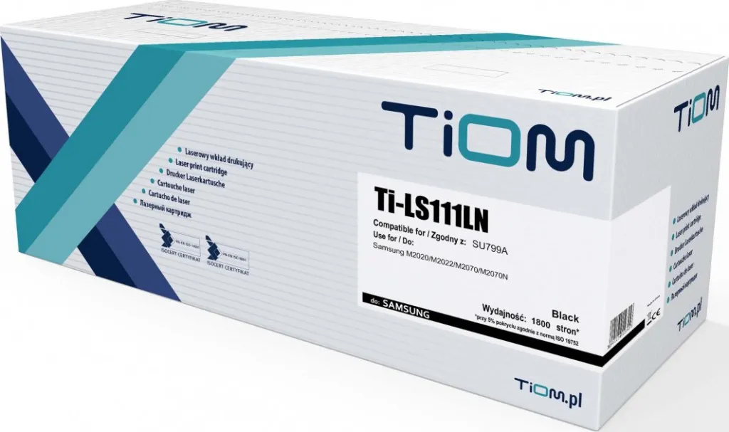 Toner për printer Tiom MLT-D111L (Ti-LS111LN), i zi - 1