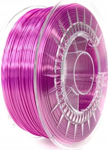 Filament 3D PLA Silk Devil Design, 1.75mm, 1kg, rozë metalike
