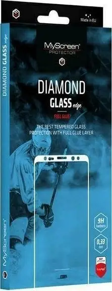 Xham mbrojtës Ms Diamond Glass Edge, për Samsung Xcover 5, 9H, i zi