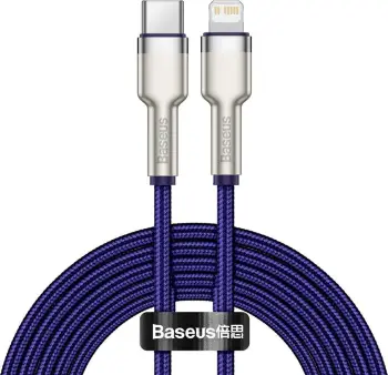 Kabllo Baseus USB-C - Lightning, vjollcë