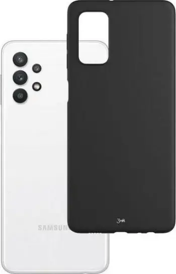 Kllëf telefoni 3MK Matt Case Samsung A32 A326, silikon, mat, i zi