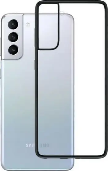 Mbrojtëse telefoni 3MK SatinArmor për Samsung Galaxy S21 Plus, standard ushtarak, kornizë satin, e zezë