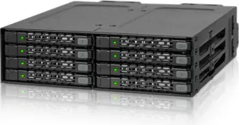 Kasetë backplane për HDD SSD Icy Dock ToughArmor, për 8 disqe 2.5", SATA III