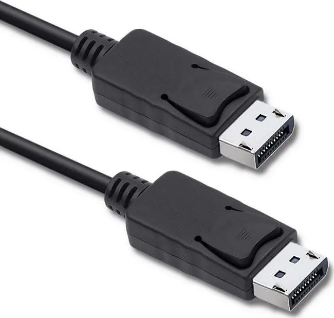 Kabllo DisplayPort Qoltec 50372, DP në DP, 1.5m, i zi - 1