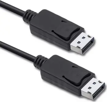 Kabllo DisplayPort Qoltec 50372, DP në DP, 1.5m, i zi