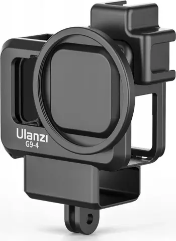 Kornizë kamerë Ulanzi Housing G9-4, për GoPro Hero 9 Black, montim aksesorësh, e zezë