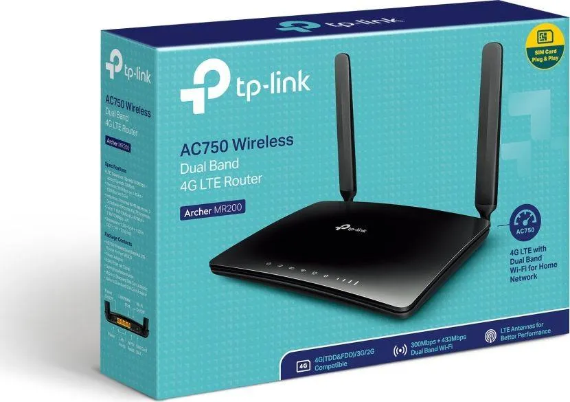 Ruter TP-Link Archer MR200, i zi - 4