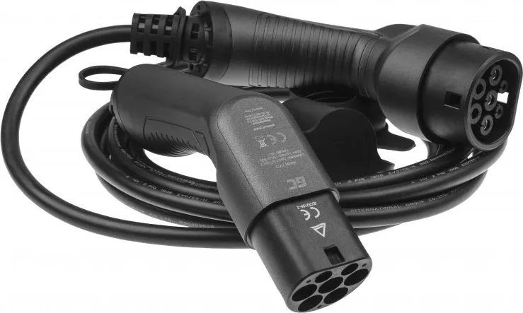 Kabllo karikimi Green Cell, 3.6 kW, 5 m, 32 A, IP55, e zezë - 1