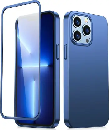 Mbulesë telefoni Joyroom JR-BP935, për iPhone 13 Pro, 360 Full Case, blu