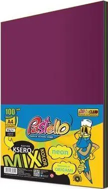 Letër A4 kopjimi Pastello, 80g, 5 ngjyra pastel, 100 fletë
