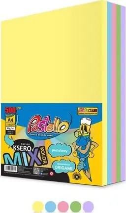 Letër A4 Pastello Xero, 80g, 500 fletë, ngjyra pastel
