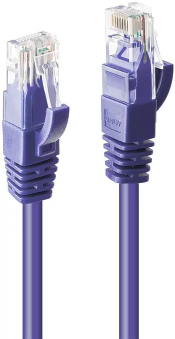 Kabllo rrjeti Lindy Patch, CAT 6 UTP, 15 m, lejla