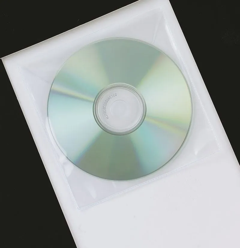 Zarfë për CD DVD Q-Connect, set 50 copë, transparent - 2
