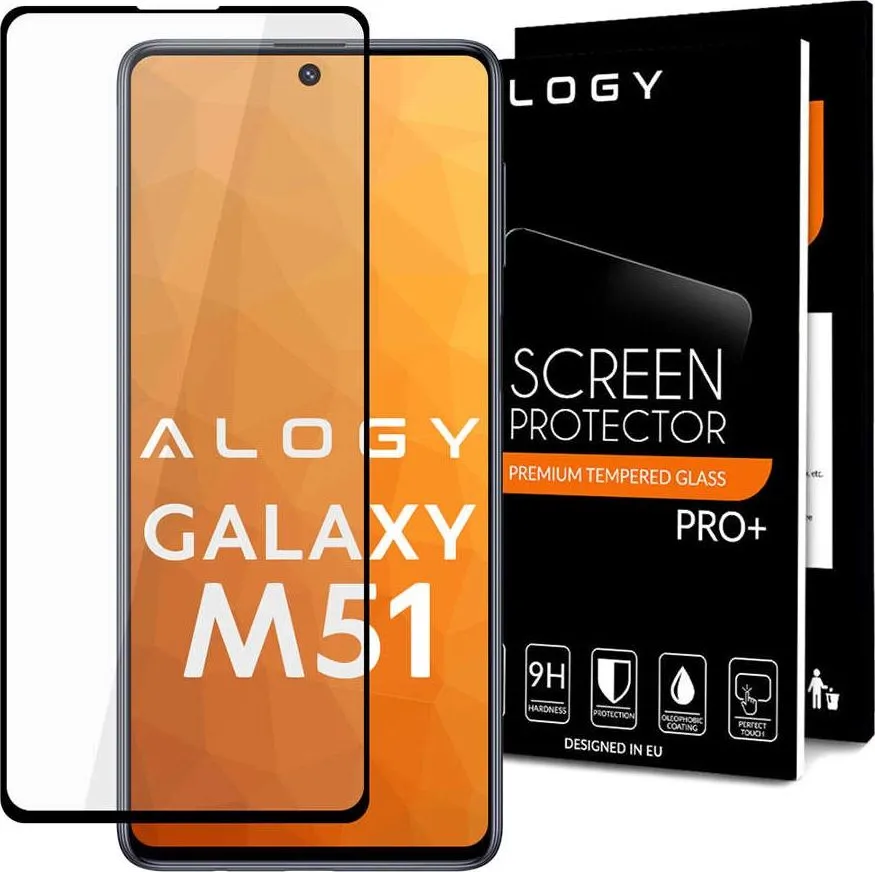 Mbrojtëse për telefon Alogy për Samsung Galaxy M51, e zezë - 1