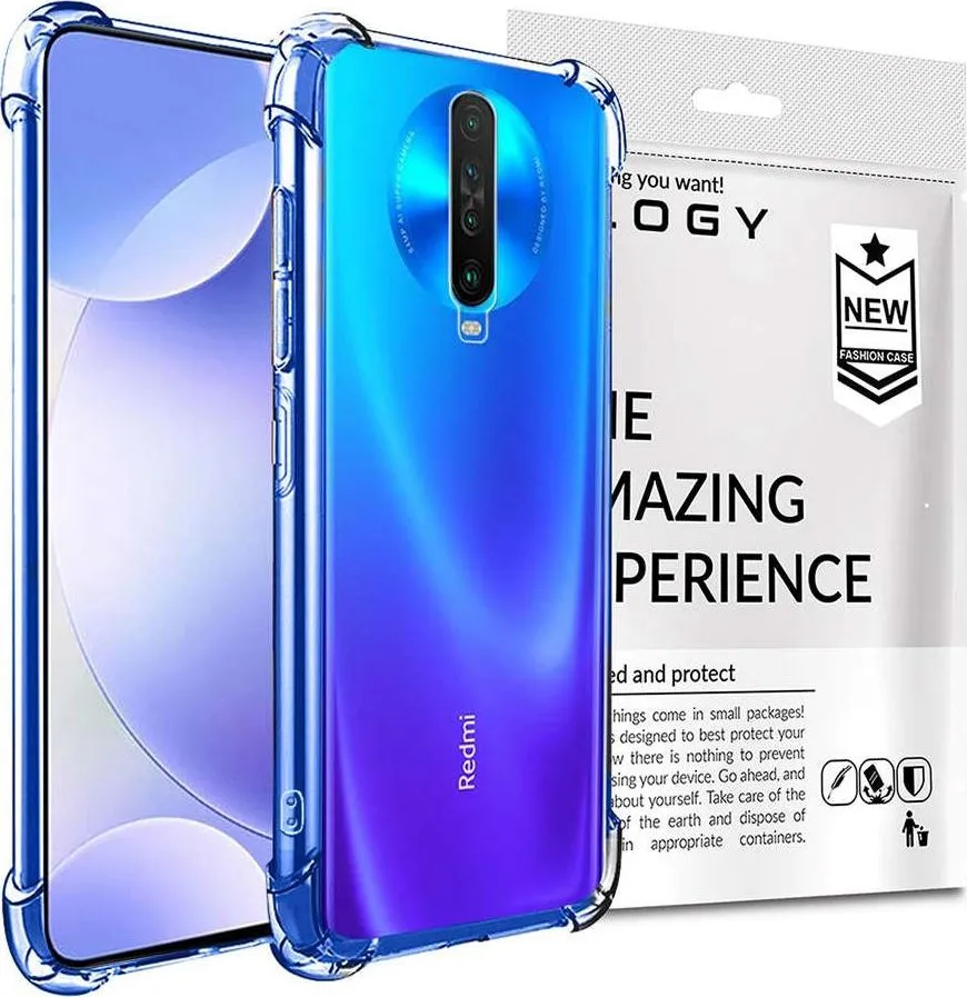Mbrojtëse Alogy ShockProof për Xiaomi Redmi K30 / Poco X2, transparente - 1