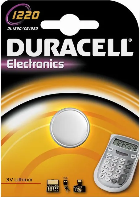 Bateri Duracell Electronics CR1220, 3V - 1