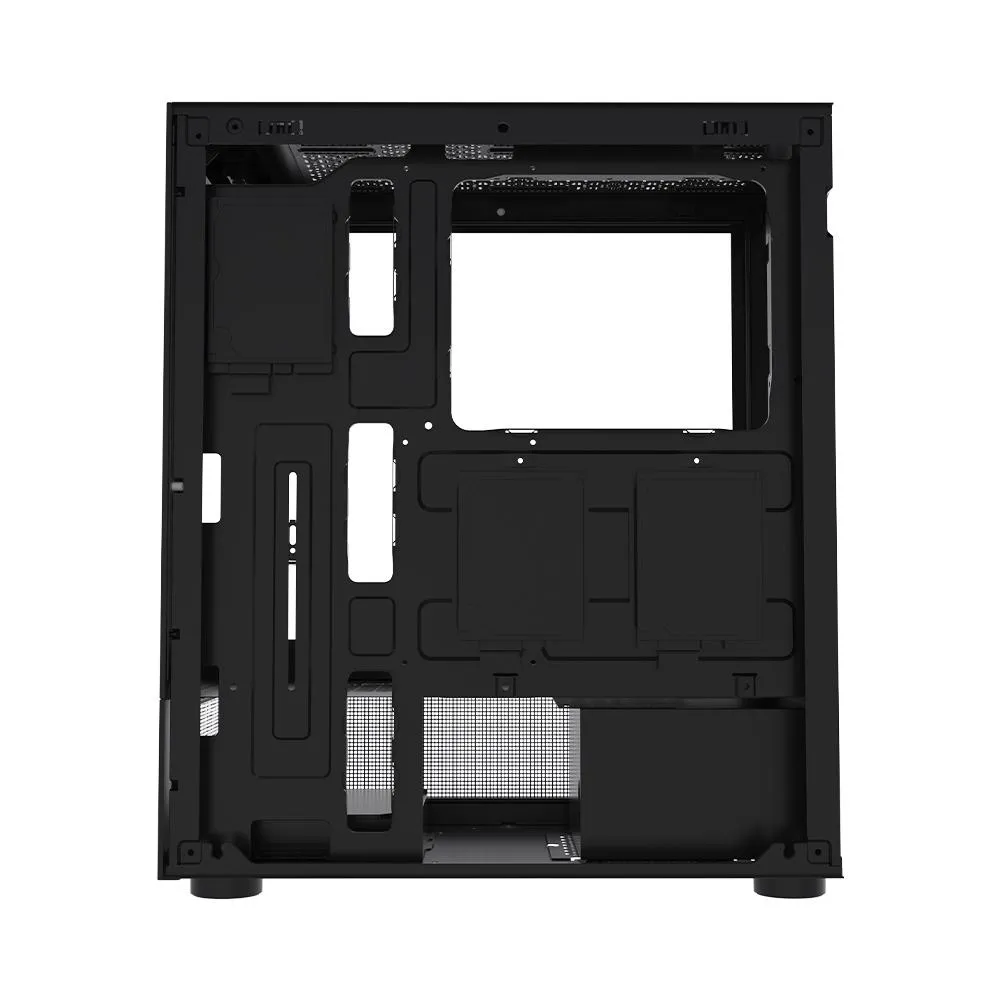 Kuti kompjuteri 1STPLAYER Gaming MI7-a, ATX Mid Tower, xham i temperuar, e zezë - 5