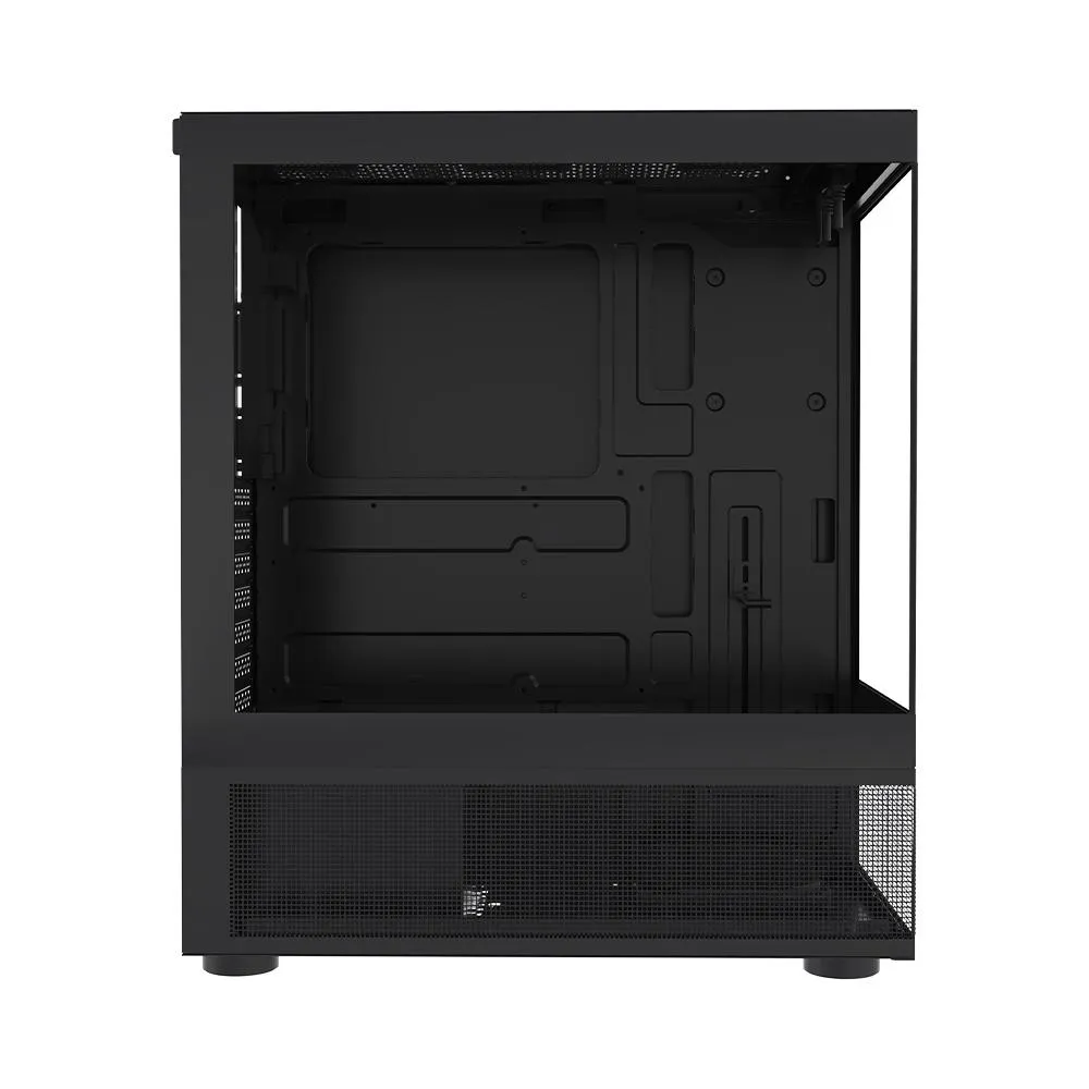 Kuti kompjuteri 1STPLAYER Gaming MI7-a, ATX Mid Tower, xham i temperuar, e zezë - 6