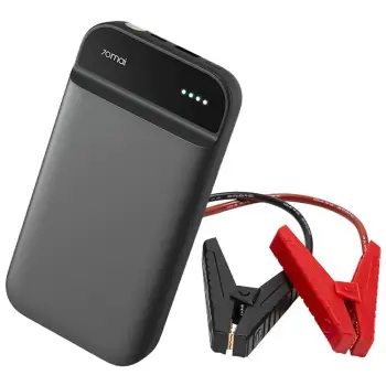 Jump starter 70mai, për vetura benzinë dhe naftë, dritë LED, i zi