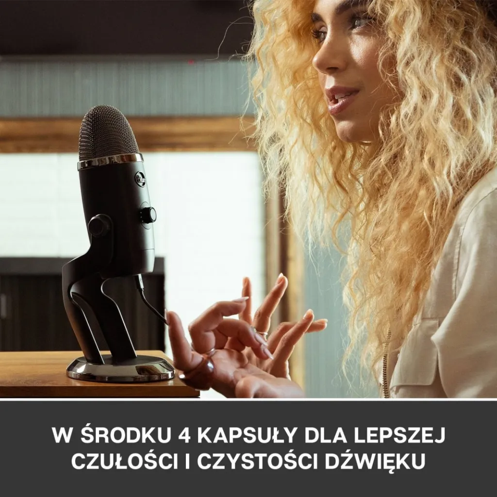 Mikrofon Blue Yeti X Pro, i zi - 2