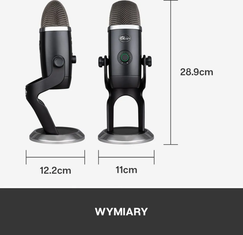 Mikrofon Blue Yeti X Pro, i zi - 11