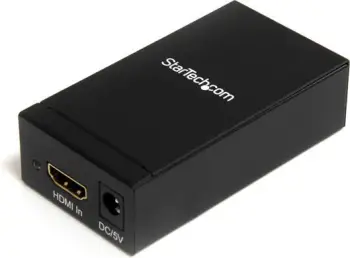 Përshtatës aktiv StarTech HDMI DVI në DisplayPort, Full HD 1920x1200, i zi