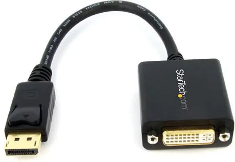Adapter video StarTech DP2DVI2, DisplayPort në DVI, 1920x1200, i zi - 1
