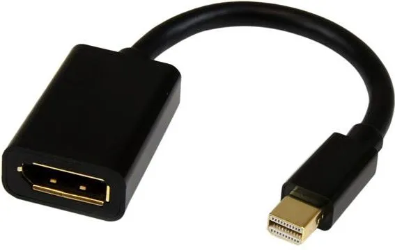 Adapter AV StarTech MDP2DPMF6IN, Mini DisplayPort në DisplayPort, i zi - 1
