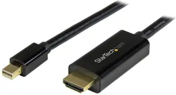 Kabllo StarTech DisplayPort në HDMI, 5m, e zezë