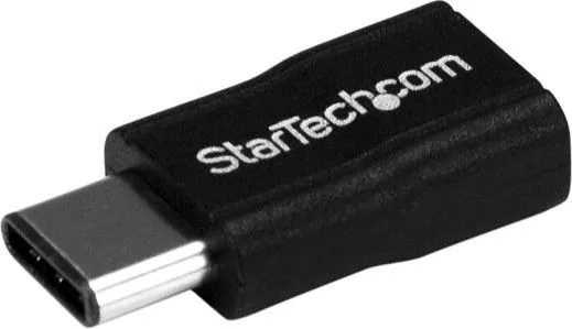 Përshtatës StarTech USB-C - microUSB, i zi - 1