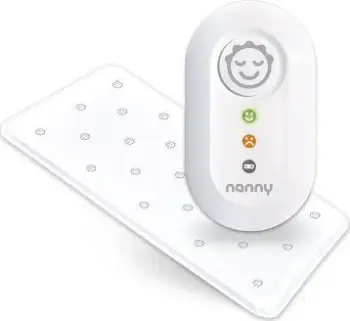 Monitor frymëmarrjeje për foshnje Nanny BM-02, sensor nën dyshek, me alarm zanor, i bardhë