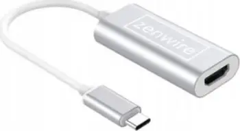 Adapter kabllo USB C në HDMI Zenwire ZC-9, 3.1, 4K, i bardhë