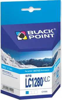 Ngjyrë për printer Black Point BPBLC1280XLC / LC1280C, cyan