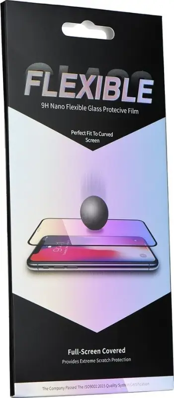 Xham mbrojtës Partner Tele.com Flexible Nano Glass 5D, për Samsung Galaxy S9 Plus, i zi