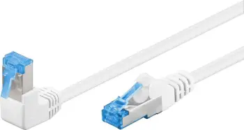Kabllo rrjeti Goobay Patch cord Cat 6A, S/FTP, 0.25m, i bardhë