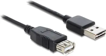 Kabllo zgjatëse USB Delock 83373, USB A në USB A, 5 m, e zezë