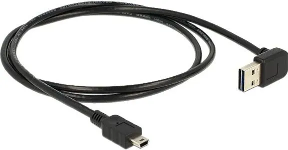 Kabllo USB DeLOCK EASY USB 83543, USB A në Mini USB B, 1 m, e zezë - 1