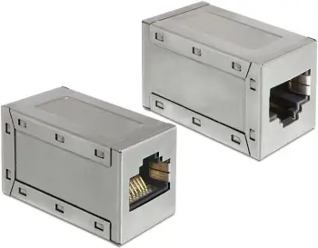 Adaptues rrjeti DeLOCK 86165, RJ45, metalik