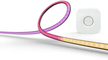 Set dritash LED Philips Hue Play Gradient PC Lightstrip, për 3 ekrane 24–27", me Hue Bridge