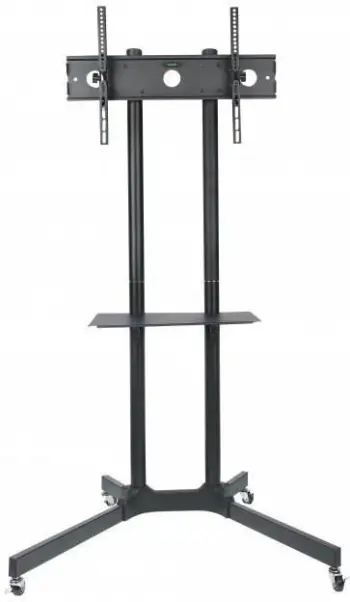 Stativ mobil për TV Techly 309982, 30-65", deri 60kg, i zi