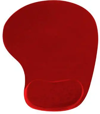 Mouse pad Vakoss PD-424, ergonomik me xhel, kundër rrëshqitjes, i kuq